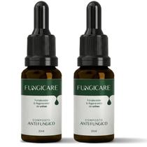 Kit 2 Óleos Essenciais Pronto para Fungos Pé Unhas 20ml Fungicare Kit 2 Óleos Essenciais Pronto para Fungos Pé Unhas 20ml Fungicare