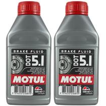 Kit 2 Óleos Fluído de Freio e Embreagem Motul Brake Fluid Dot 5.1 Sintético 500ml Kit 2 Óleos Fluído de Freio e Embreagem Motul Brake Fluid Dot 5.1 Sintético 500ml