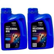 Kit 2 Oleos Gear Oil Helicoidal R90 Elaion Sae90w Api Gl4 2l Oleo mineral de cambio para caixas de cambio diferenciais..