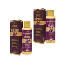 Kit 2 Óleos Reparador De Pontas Ricino 60ml Fortalecedor Tipo: Todos os Tipos de Cabelo