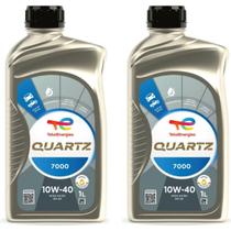 Kit 2 Óleos Semi Sintético 10W-40 Quartz 7000 ACEA A3/B4 e API SN TotalEnergies Kit 2 Óleos Semi Sintético 10W-40 Quartz 7000 ACEA A3/B4 e API SN TotalEnergies