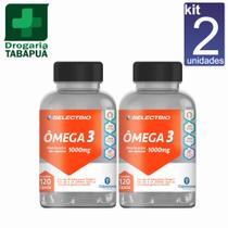 kit 2 Ômega 3 1000mg 120caps SelectBio Catarinense Pharma