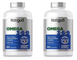 Kit 2 Ômega 3-6-9 60 Capsulas Katigua Kit 2 Ômega 3-6-9 60 Capsulas Katigua