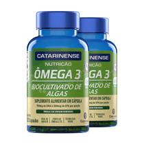 Kit 2 Ômega 3 Algas Biocultivado Catarinense 120 Capsulas Kit 2 Ômega 3 Algas Biocultivado Catarinense 120 Capsulas