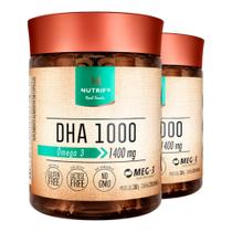 Kit 2 Ômega 3 DHA 1000 Nutrify 120 Cápsulas Kit 2 Ômega 3 DHA 1000 Nutrify 120 Cápsulas
