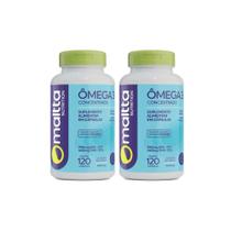 Kit 2 Ômega 3 EPA-DHA 1000mg 2x120 cápsulas Maltta