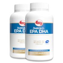 Kit 2 Ômega 3 EPA DHA 1g Vitafor 240 Cápsulas