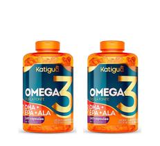 Kit 2 Omega 3 Katigua 240 Capsulas - Tripla Fonte.