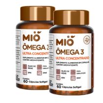 Kit 2 Ômega 3 Mió Ultra Concentrado com 60 Cápsulas Softgel Kit 2 Ômega 3 Mió Ultra Concentrado com 60 Cápsulas Softgel