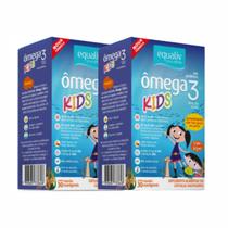 Kit 2 Ômega 3 Pro Kids Concentrado Infantil Epa Dha Equaliv