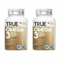 Kit 2 Ômega 3 TrueSource Vitamina E Certificado IFOS Concentrado 180CAPS