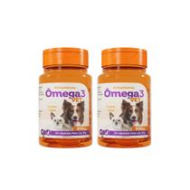 Kit 2 Ômega 3 Vet Suplemento Botupharma 500mg 30 Cápsulas