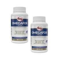 Kit 2 omegafor plus - 120 cápsulas - vitafor Kit 2 omegafor plus - 120 cápsulas - vitafor