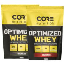 Kit 2 Optimized Whey Core Nutrition 900g