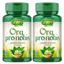 Kit 2 ora - pro - nobis 450mg 60 cáps - Unilife - Unilife Vitamins
