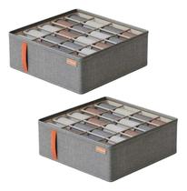 Kit 2 Organizador Colmeia TNT Gavetas 20 Divisórias Durável Dobrável Cuecas Meias Calcinhas Kit Kit 2 Organizador Colmeia TNT Gavetas 20 Divisórias Durável Dobrável Cuecas Meias Calcinhas Kit