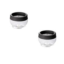 Kit 2 Organizador de Alimentos Gire e Trave Empilhável 155ML