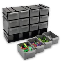 Kit 2 Organizador de Gavetas C 16 Aberturas Pequenos Objetos - Arqplast