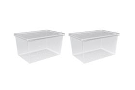 Kit 2 Organizador De Geladeira Acrílico 2,9litros Uz Kit 2 Organizador De Geladeira Acrílico 2,9litros Uz