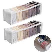 Kit 2 Organizador Gaveta Calcinha Meia Cueca Colmeia