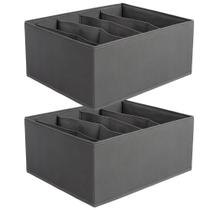 Kit 2 Organizador Gaveta Colmeia 6 Divisórias Roupa Íntima Kit 2 Organizador Gaveta Colmeia 6 Divisórias Roupa Íntima