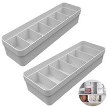 Kit 2 Organizador Gaveta Divisória Colmeia Roupa Intima Meia - Ou