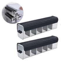 Kit 2 Organizador Gaveta Multiuso 6 Divisórias Meias Joias Cabos