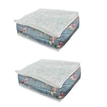 Kit 2 Organizador Maleiro de Guarda Roupas e Gavetas BR M