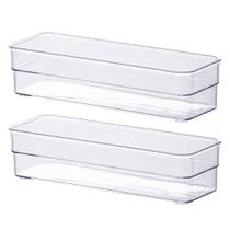 Kit 2 Organizador Modular 22cm Paramount Diamond Gavetas Talheres Kit 2 Organizador Modular 22cm Paramount Diamond Gavetas Talheres