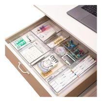 Kit 2 Organizador Multiuso Maquiagem Ferramentas Escritorios - PLASTUTTI Kit 2 Organizador Multiuso Maquiagem Ferramentas Escritorios - PLASTUTTI