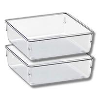 Kit 2 Organizador Multiuso Modular Gavetas Porta Maquiagem - PLASTUTTI Kit 2 Organizador Multiuso Modular Gavetas Porta Maquiagem - PLASTUTTI