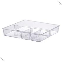 kit 2 Organizadores D Gaveta Acrílico C/ Divisória Diamond Modular
