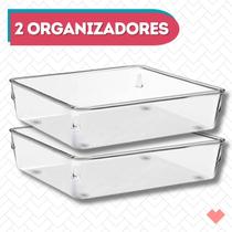 Kit 2 Organizadores de Armarios Cozinha Modular 4 Geladeiras Kit 2 Organizadores de Armarios Cozinha Modular 4 Geladeiras