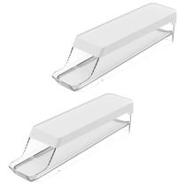 Kit 2 Organizadores De Ovos 7 Unidades Cor Branca - Ou