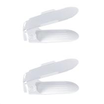Kit 2 Organizadores de Sapatos Reforçado Com Regulagem Transparente