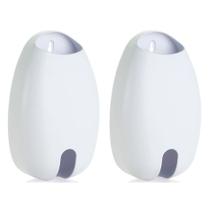 Kit 2 Organizadores Dispenser Porta Sacola Parede Puxa Saco Plástico Cozinha - Ou Kit 2 Organizadores Dispenser Porta Sacola Parede Puxa Saco Plástico Cozinha - Ou