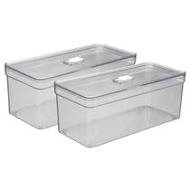 Kit 2 Organizadores Elegance Porta Ovos P/ Geladeira Resistente