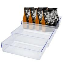 Kit 2 Organizadores Multiuso Empilhável Grande Porta Acessorios