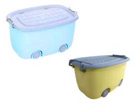 Kit 2 Organizadores Para Carrinhos, Bonecos E Lego P E G