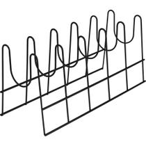 Kit 2 Organizadores Tampas Formas Travessas Frigideiras Armário Cozinha Aramado Aço Kit 2 Organizadores Tampas Formas Travessas Frigideiras Armário Cozinha Aramado Aço
