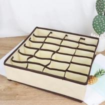 Kit 2 Organizadores Tnt Colmeia Gaveta 24 Nichos Biquini Cueca Meia