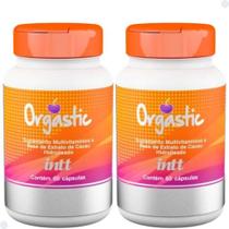Kit 2 Orgastic Suplemento Vitamínico Feminino 60 Cáps Intt