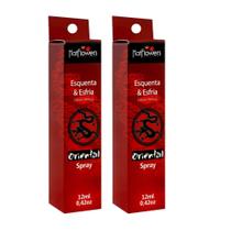 Kit 2 Oriental Spray 12Ml Hot Flowers