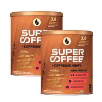 Kit 2 Original 220g Super Coffee Caffeine Army