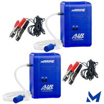 Kit 2 Oxigenador Para Iscas Vivas Air Pump Marine Sports Hibrido Kit 2 Oxigenador Para Iscas Vivas Air Pump Marine Sports Hibrido
