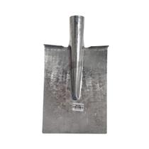 Kit 2 Pá de Cavar Quadrada Galvanizada Sem Cabo - Volpato Kit 2 Pá de Cavar Quadrada Galvanizada Sem Cabo - Volpato