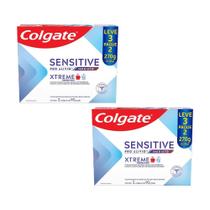 Kit 2 Pack Creme Dental Colgate Sensitive Pro Alívio Imediato Xtreme 6x90g