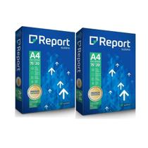 Kit 2 Pacote de Papel Sulfite REPORT A4 Premium 75g Kit 2 Pacote de Papel Sulfite REPORT A4 Premium 75g