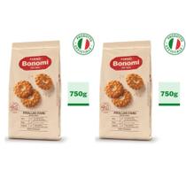 Kit 2 pacotes biscoito amanteigado italiano bonomi frollini fiori 750g tradicional e importado Kit 2 pacotes biscoito amanteigado italiano bonomi frollini fiori 750g tradicional e importado