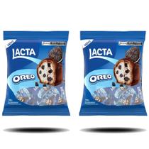 Kit 2 Pacotes Bombom Chocolate Lacta Oreo 540g Mondelez